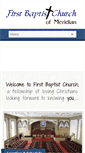 Mobile Screenshot of fbcmeridian.org